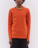 Load image into Gallery viewer, Comme Des Garçons Rolled Hem Sweater Orange
