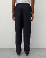 Load image into Gallery viewer, Comme Des Garçons Tapered Fit Trousers Navy
