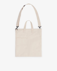Comme Des Garçons Pocket Shoulder Bag Off White