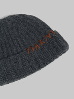 Load image into Gallery viewer, Marni Grey Shetland Wool Beanie
