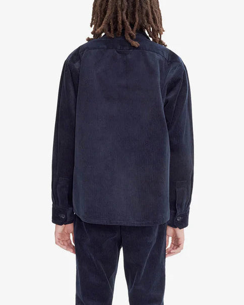 A.P.C. 'Bobby' Logo Overshirt Dark Navy