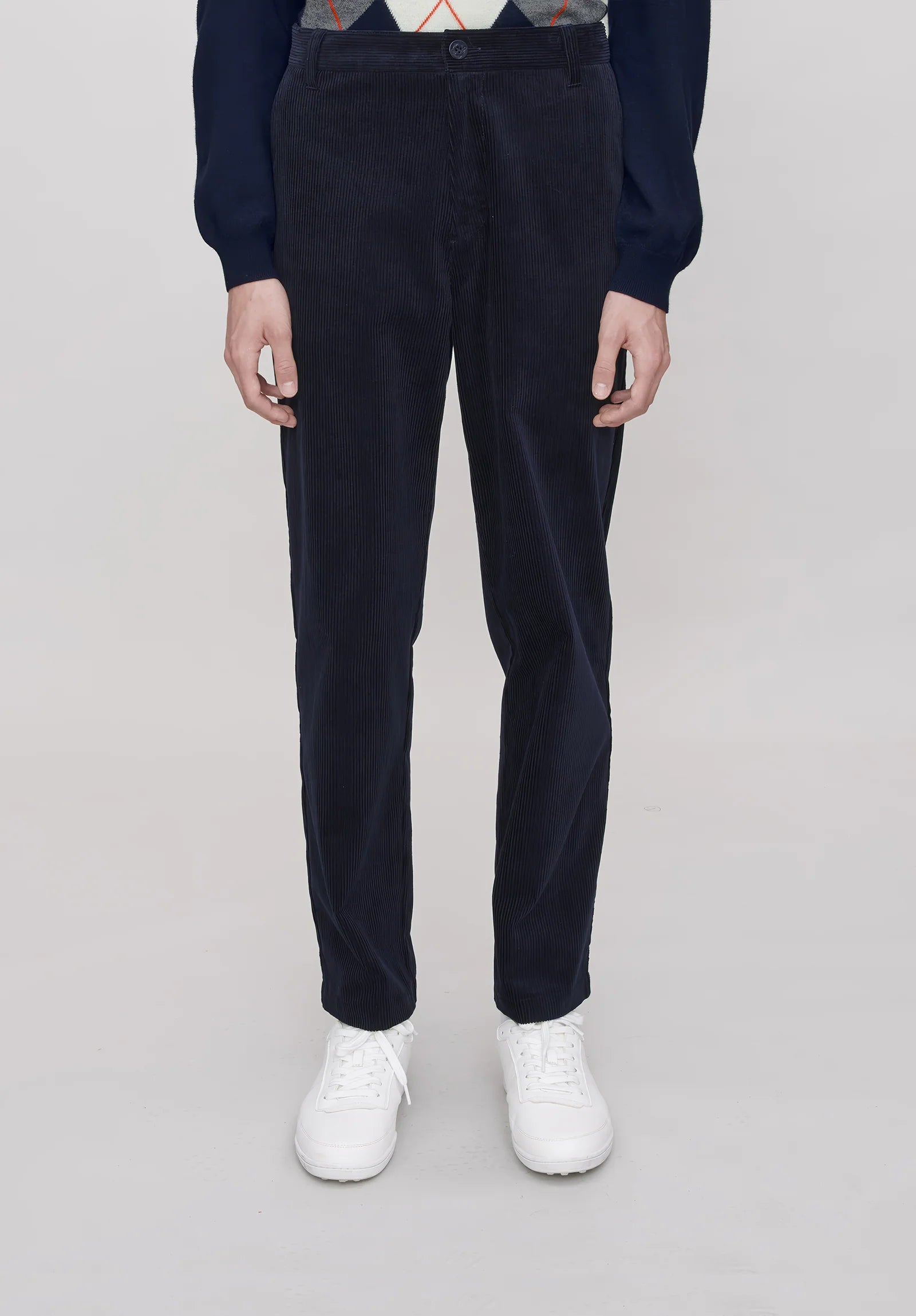 A.P.C. Corduroy Chinos Dark Navy