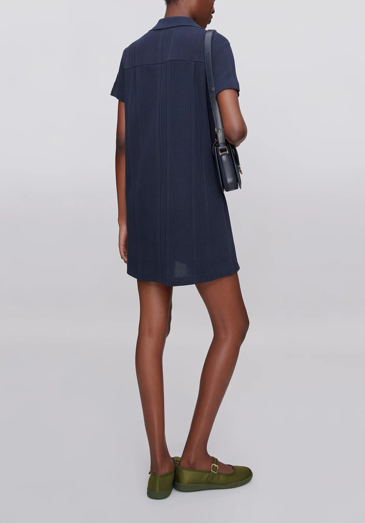 A.P.C. Aliénor Dress Dark Navy