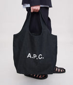Load image into Gallery viewer, A.P.C. Ninon Tote Bag Indigo Denim
