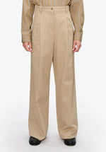Load image into Gallery viewer, A.P.C. Organic Cotton Gabardine Trousers Beige
