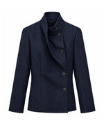 Load image into Gallery viewer, Façon Jacmin 'Verona' Jacket Navy Stripes
