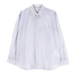 Load image into Gallery viewer, Comme des Garçons Cupra Taffeta Stripe Shirt Blue
