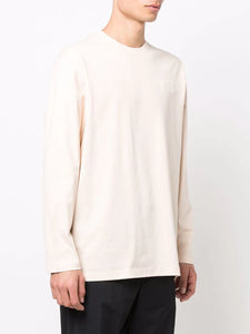 Y-3 Cream Long Sleeve T-shirt