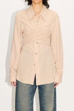 Load image into Gallery viewer, HOPE Wrapover Shirt Airy Pink
