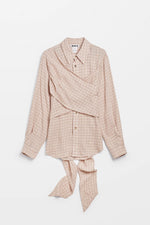 Load image into Gallery viewer, HOPE Wrapover Shirt Airy Pink
