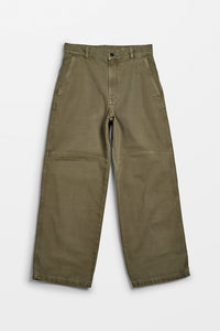 HOPE 'Stamp' Workwear Trousers Vintage Khaki