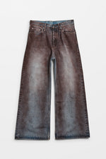 Load image into Gallery viewer, HOPE Wide-Leg Jeans In Vintage Clay Coat
