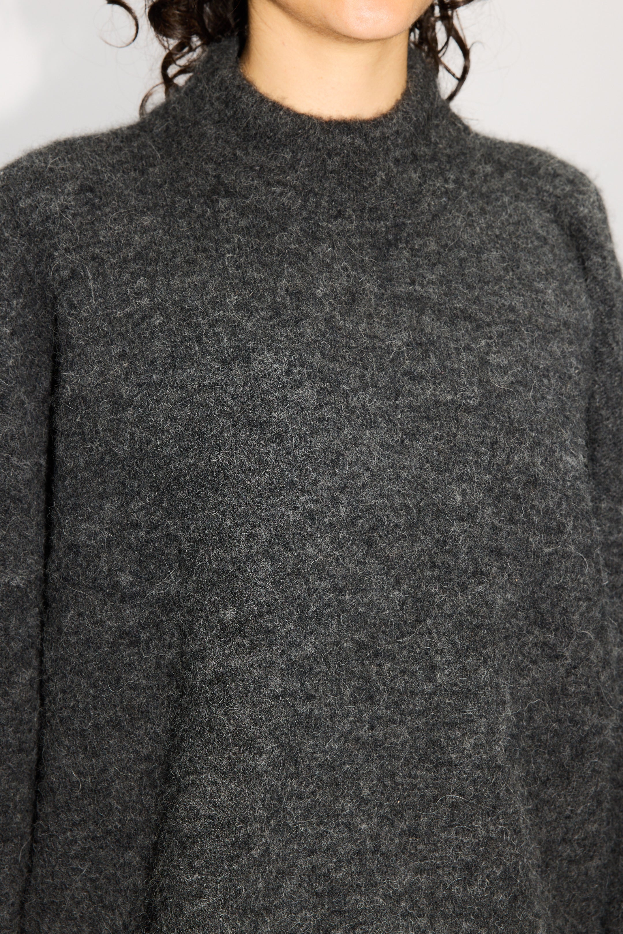 HOPE Cropped Oversized Sweater
