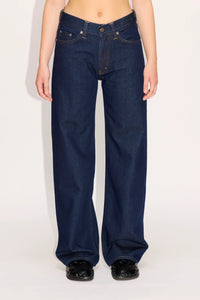 HOPE 'Shake' Low-Waist Wide-Leg Jeans Rinsed Indigo