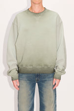 Load image into Gallery viewer, HOPE Oversized Sweatshirt In Green Fade
