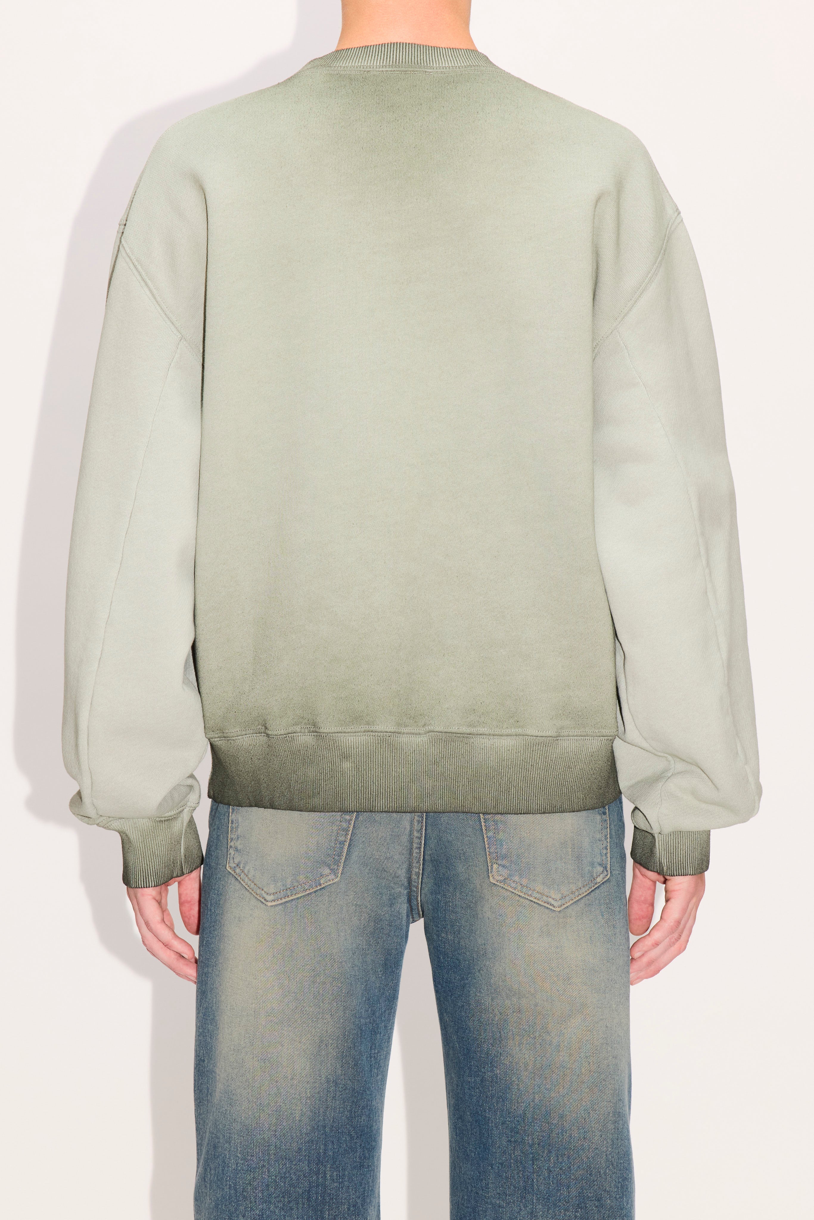 HOPE Oversized Sweatshirt In Green Fade