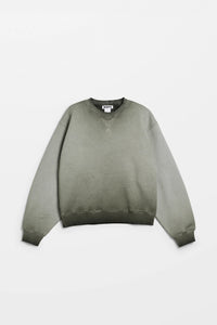HOPE Oversized Sweatshirt In Green Fade