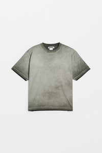 HOPE Boxy T-Shirt In Green Fade