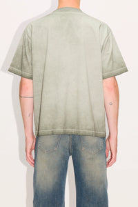 HOPE Boxy T-Shirt In Green Fade