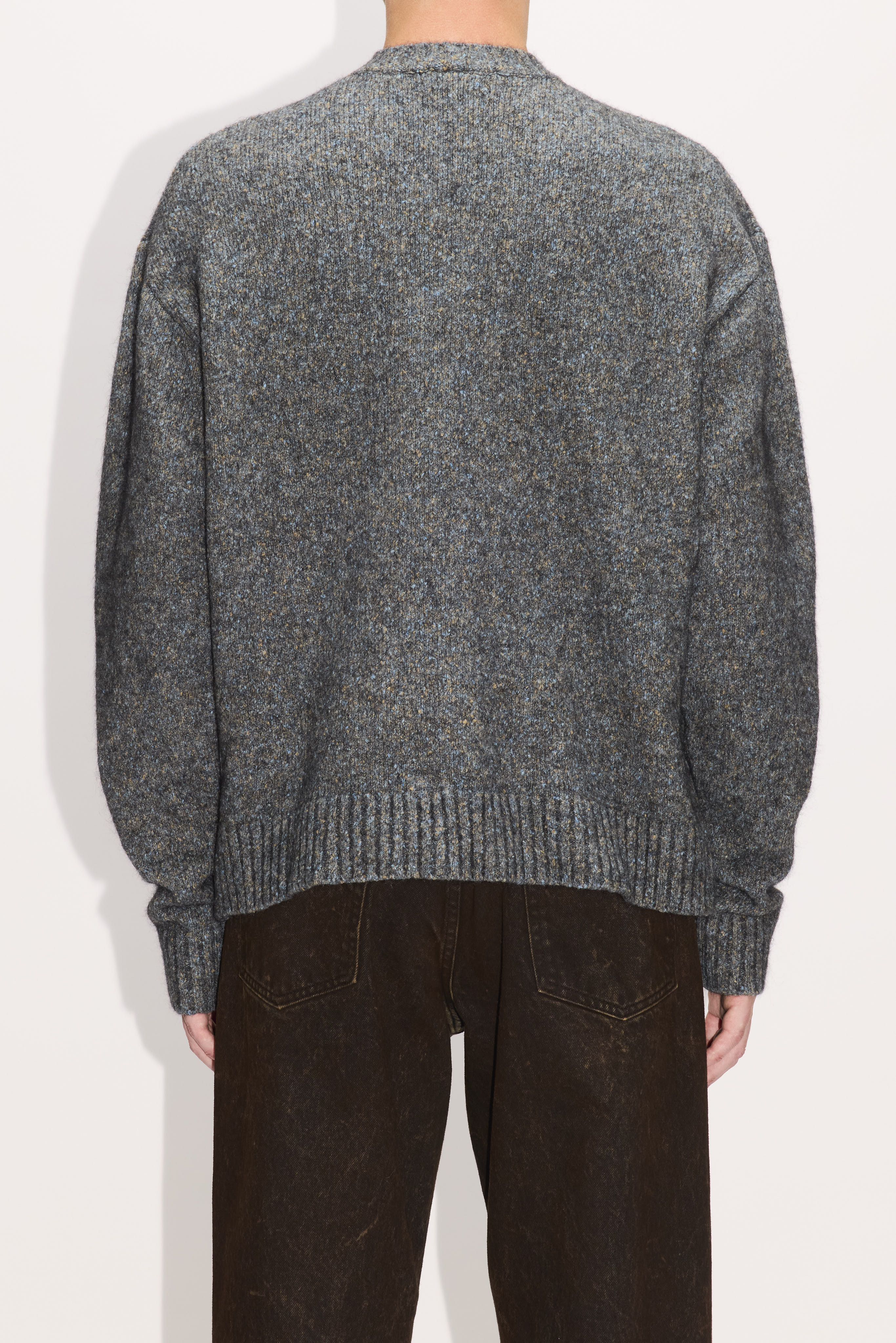 HOPE Relaxed Sweater Dusty Blue Melange