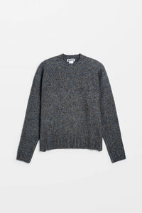 HOPE Relaxed Sweater Dusty Blue Melange