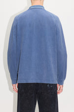 Load image into Gallery viewer, HOPE Defense Sweatshirt In Faded Navy Pique
