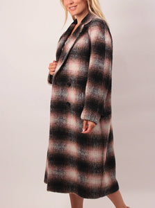 Paul Smith Double Breasted Check Coat