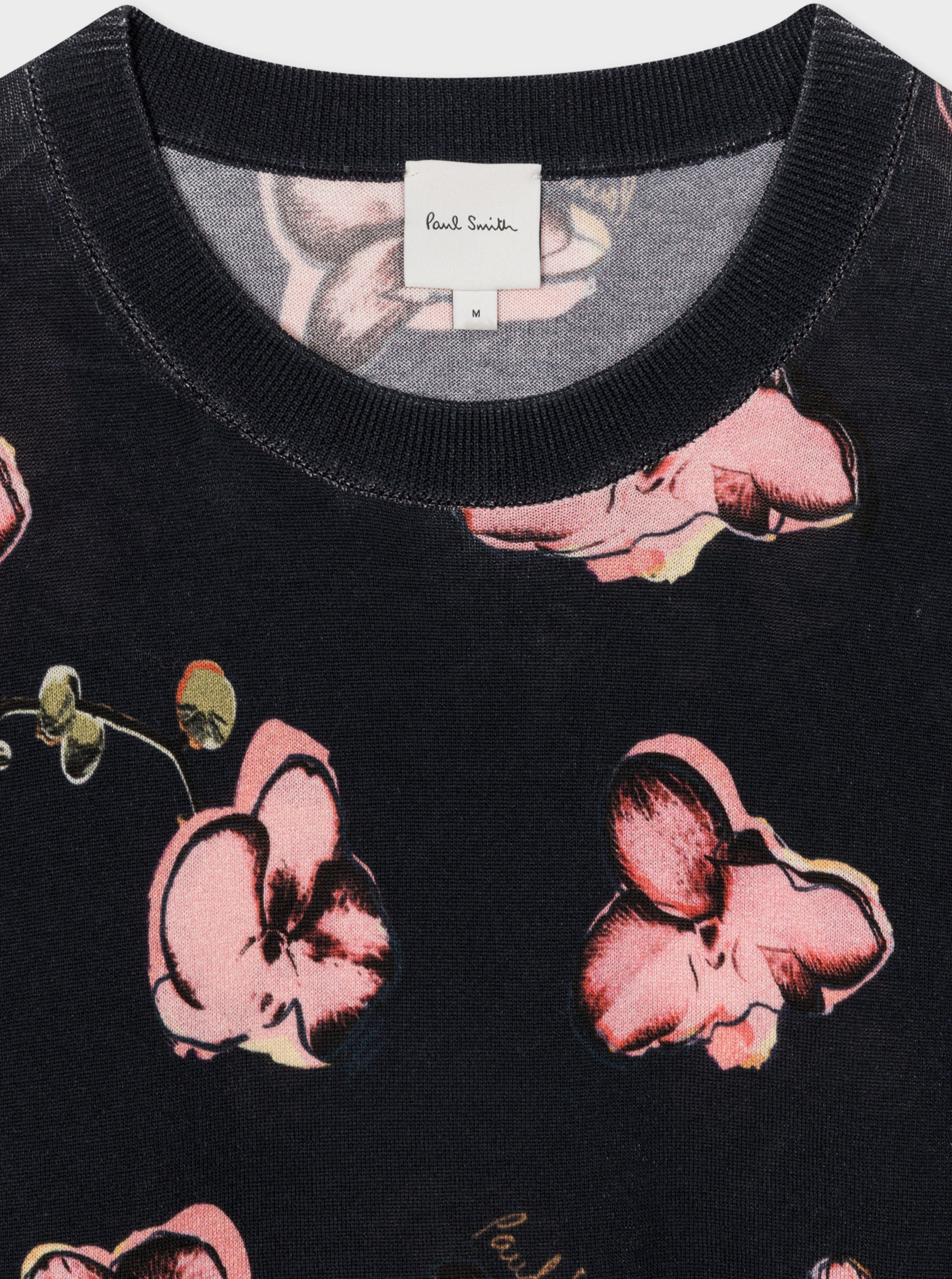 Paul Smith 'Orchid' Print Sweater