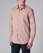 Load image into Gallery viewer, Paul Smith Tailored-Fit Rust Gingham Shirt
