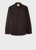 Load image into Gallery viewer, Paul Smith Linen Shirt Dark Brown
