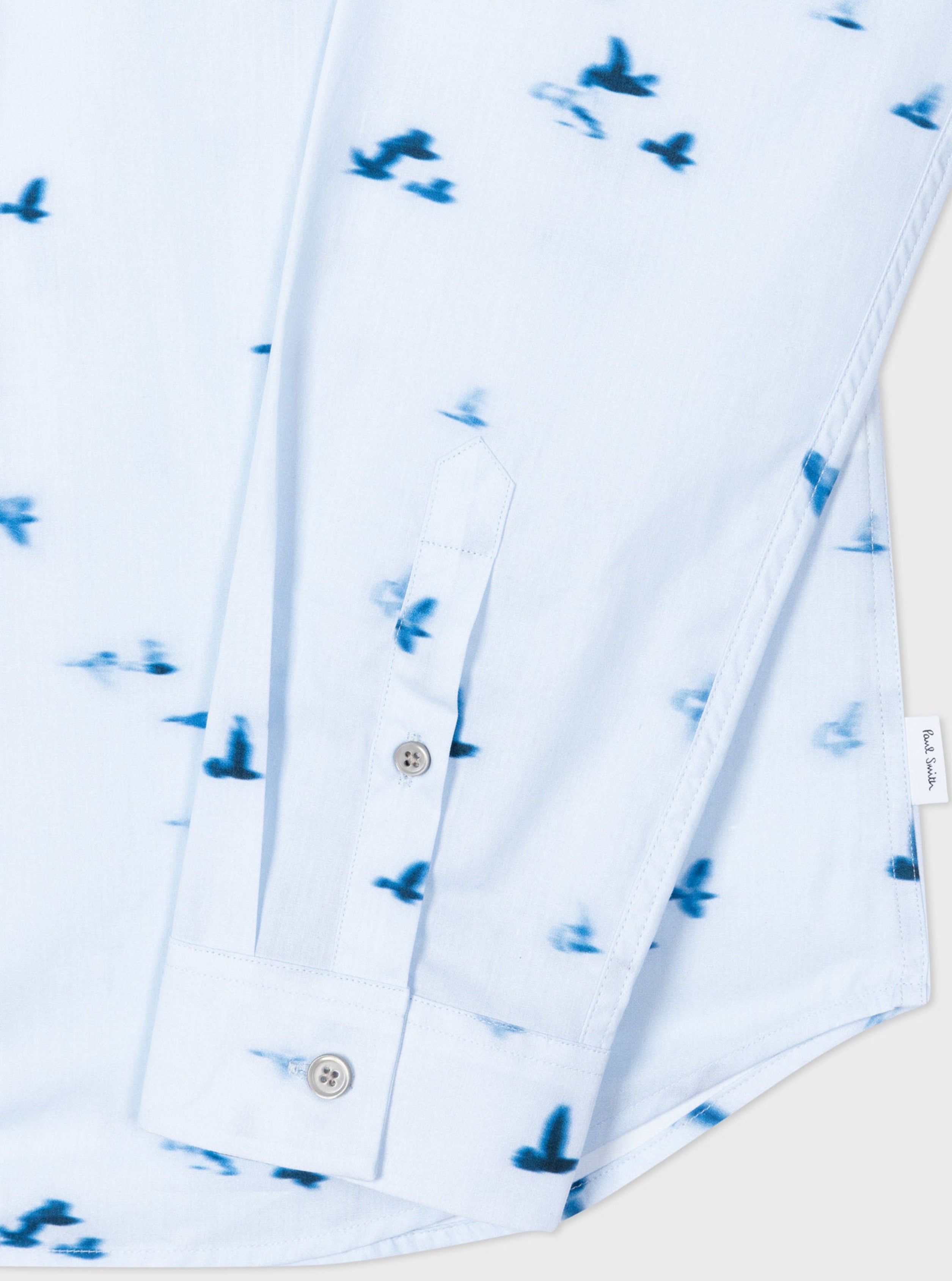 Paul Smith Light Blue 'Flock' Shirt