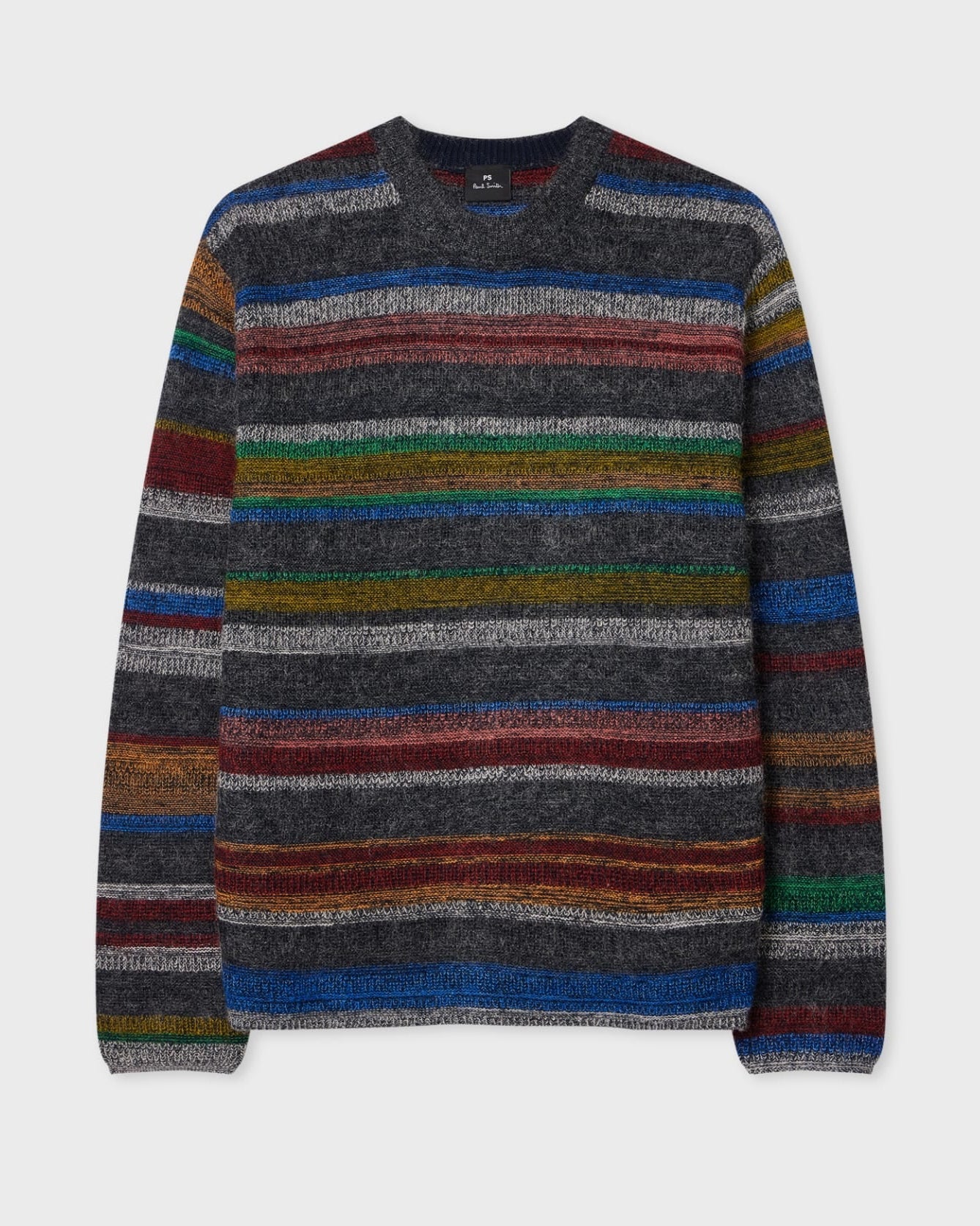 Paul Smith 'Crayon Stripe' Cotton-Mohair Sweater