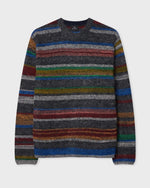 Load image into Gallery viewer, Paul Smith &#39;Crayon Stripe&#39; Cotton-Mohair Sweater
