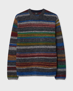 Paul Smith 'Crayon Stripe' Cotton-Mohair Sweater