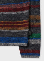 Load image into Gallery viewer, Paul Smith &#39;Crayon Stripe&#39; Cotton-Mohair Sweater
