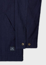 Load image into Gallery viewer, Paul Smith Cotton Seersucker Work Jacket Navy
