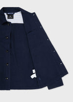 Load image into Gallery viewer, Paul Smith Cotton Seersucker Work Jacket Navy
