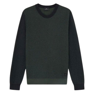 Paul Smith Cotton And Wool Sweater With Lacing