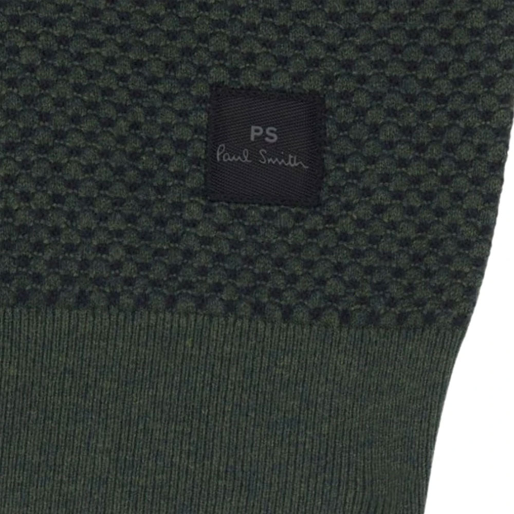 Paul Smith Cotton And Wool Sweater With Lacing