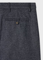Load image into Gallery viewer, Paul Smith Cotton-Blend Flannel Trousers Indigo
