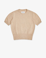 Load image into Gallery viewer, Maison Margiela Washed Lambswool Top Pink Beige
