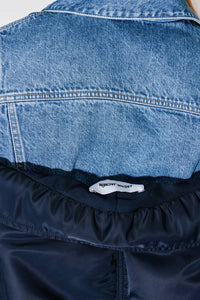 Façon Jacmin 'Mathilde' Bomber Blue