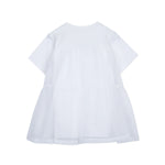 Load image into Gallery viewer, Comme Des Garçons Nylon Gathered Tier T-Shirt
