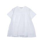 Load image into Gallery viewer, Comme Des Garçons Nylon Gathered Tier T-Shirt
