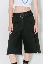 Load image into Gallery viewer, Façon Jacmin Paci Shorts Upcycled Denim Black
