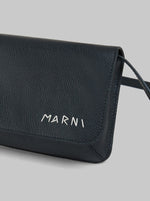 Load image into Gallery viewer, Marni Black Leather Shoulder Bag
