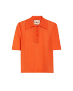Load image into Gallery viewer, Plan C Polo Top Orange
