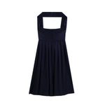 Load image into Gallery viewer, Comme Des Garçons Navy Wool Apron Dress
