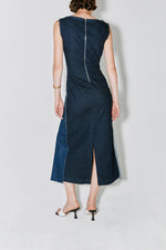 Load image into Gallery viewer, Façon Jacmin Roda Dress Blue
