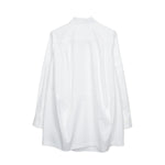 Load image into Gallery viewer, Comme des Garçons Cotton Curve Panel Shirt White
